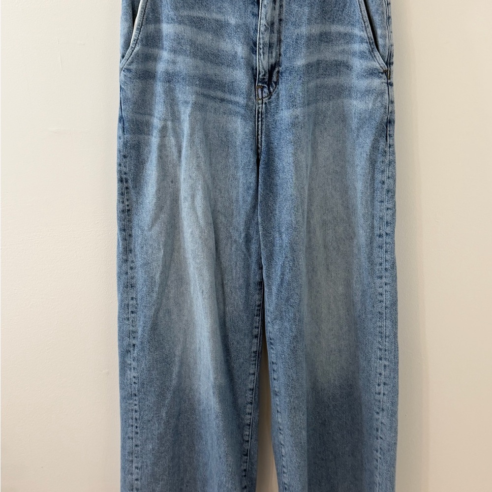 Reformation Tomas Super Wide Leg Slouch Trouser Jeans size 27